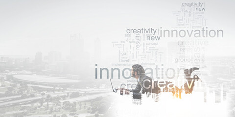 Innovation in business . Mixed media