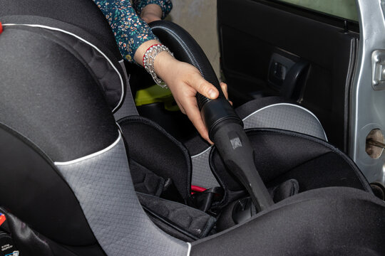 limpieza asiento bebe auto