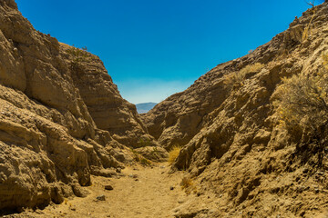 Anza Borrego dessert State Park Canyon, California