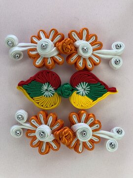 DIY crafts for knitting fabric buttons at home asian cloth buttons hobbies to do at home