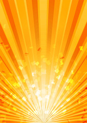 集中線、放射状のキラキラした豪華なバックグラウンドイラスト素材