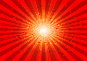 集中線、放射状のキラキラした豪華なバックグラウンドイラスト素材