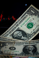 Us America dollar cash money banknote