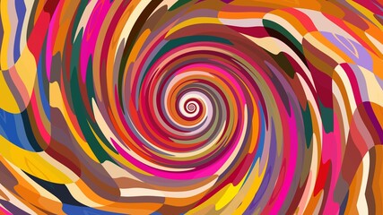 Best painting. 3d wallpaper. Abstract art of whirl.