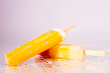 colorful ice cream sticks