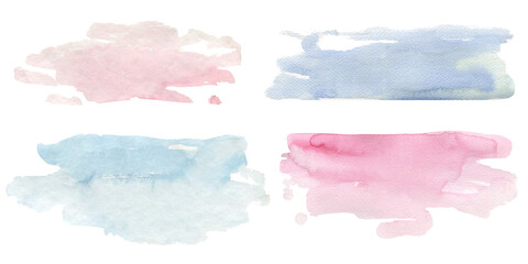 watercolor abstract spots. Soft, delicate, transparent, pastel watercolor backgrounds. Watercolor textures for background, cards, invitations, posters, business cards, scrapbooking
