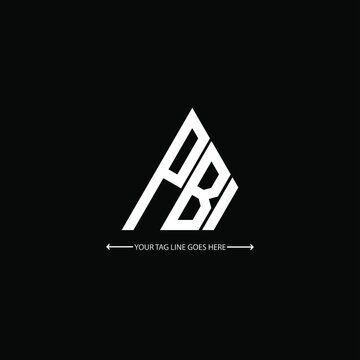 PBI letter logo creative design. PBI unique design

