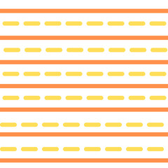Background with yellow and orange stripes on a white background. 
