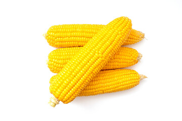 corn isolated on a white background