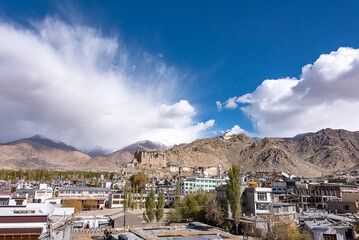 Leh city is a town in the Leh district of the Indian state of Jammu and Kashmir. It was the capital...