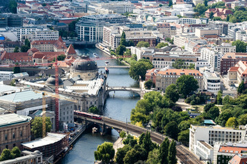 Fototapeta na wymiar Berlin from above