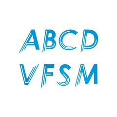 Modern Initial letter