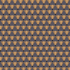  Vector seamless pattern with pencil tip .