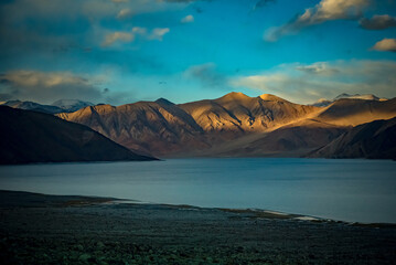 Pangong Tso, Tibetan for 