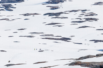 Obraz premium Trolltunga hike