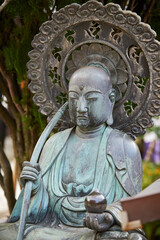 Fototapeta na wymiar statue of buddha in the temple