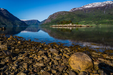 Songdal fjord coast
