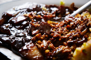 Rice with Black Soybean Sauce 