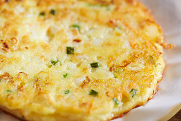  Mung Bean Pancake ,Korean food 