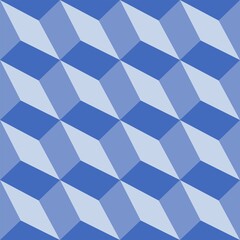 Seamless abstract architectural pattern tiles background.