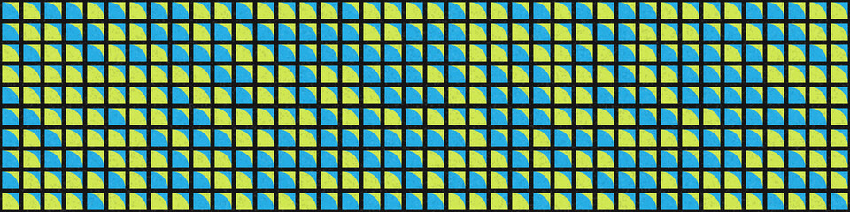 Abstract Geometric Pattern generative computational art illustration