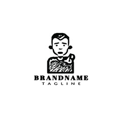 style avatar logo icon design template vector illustration