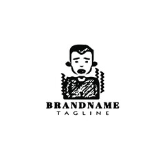 avatar logo icon design template vector human