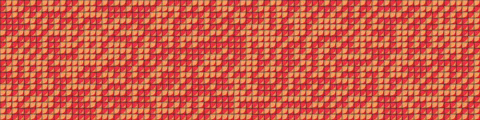 Fototapeta premium Abstract Geometric Pattern generative computational art illustration