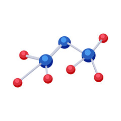 Molecule Isometric Icon