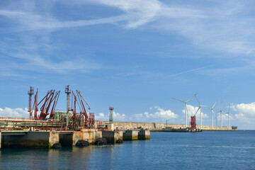 Terminal of Gas and Fuel in the Port of Bilbao