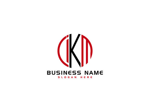 Letter IKM Logo Icon Vector Image For Business