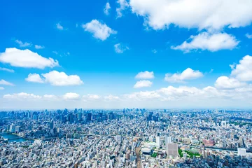 Muurstickers Tokyo - 東京都心風景 © maroke