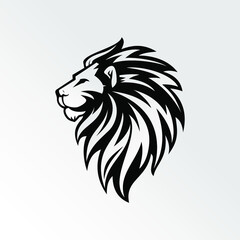 Lion logo design vector template Premium Vector
