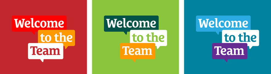 Welcome to the team