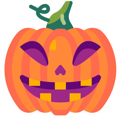 pumpkin flat icon