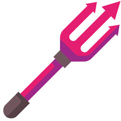 trident flat icon