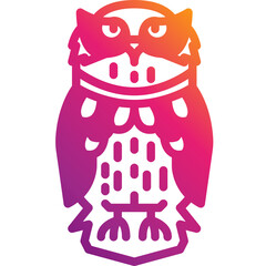 owl gradient icon