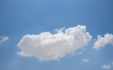 Beautiful View Of Blue Sky And White Clouds