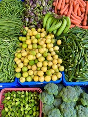 vegetables on the market