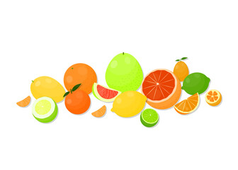 Composition of citrus fruits.