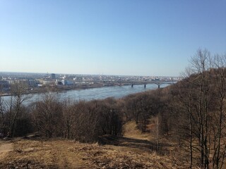 Obraz premium Rivers of Nizhny Novgorod.