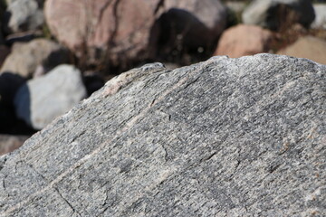 Background with copy space on stony display