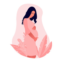 Silhouette Pregnant Woman