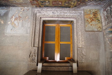 インド　世界遺産アジャンター石窟群