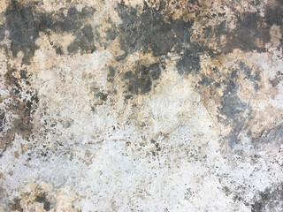 Old cement wall with crack monochrome background