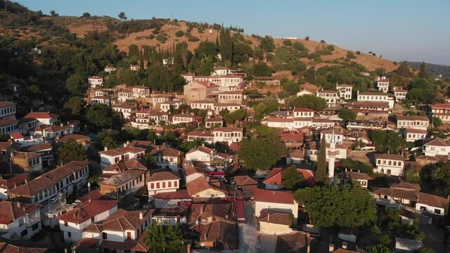 Sirince village, known for its historical houses. Selcuk, Izmir, Turkey. Turkish Aegean Coast.