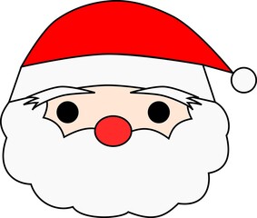 サンタクロース　クリスマス素材