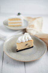 homemade cheesecake