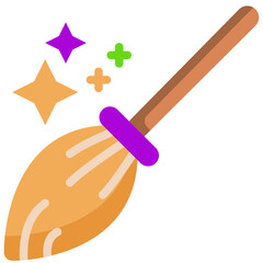 broom flat icon