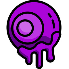 eyeball Two Tone icon